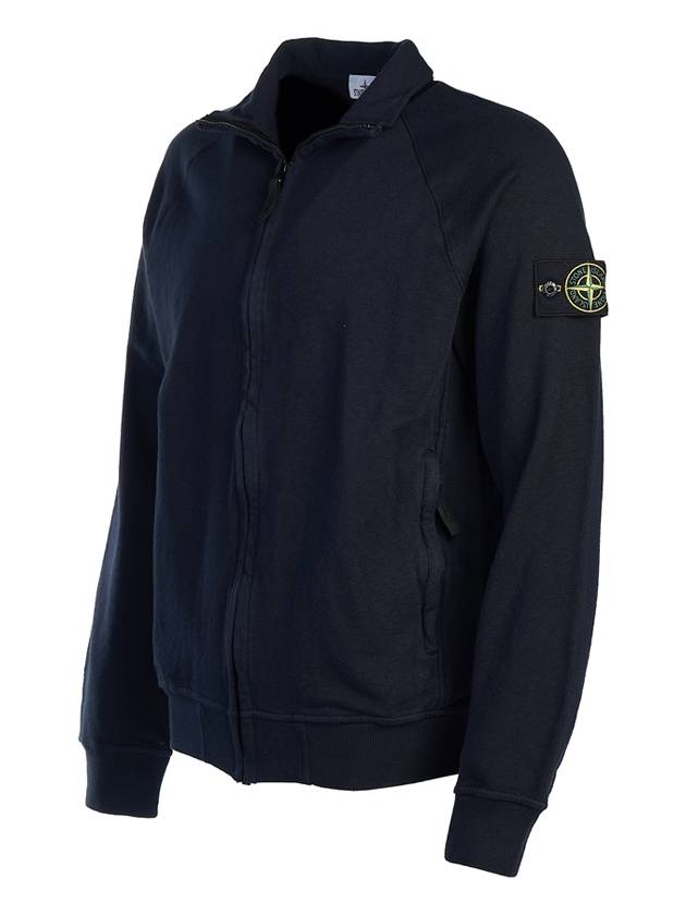 Compass Patch Zip-Up Jacket Navy - STONE ISLAND - BALAAN 3