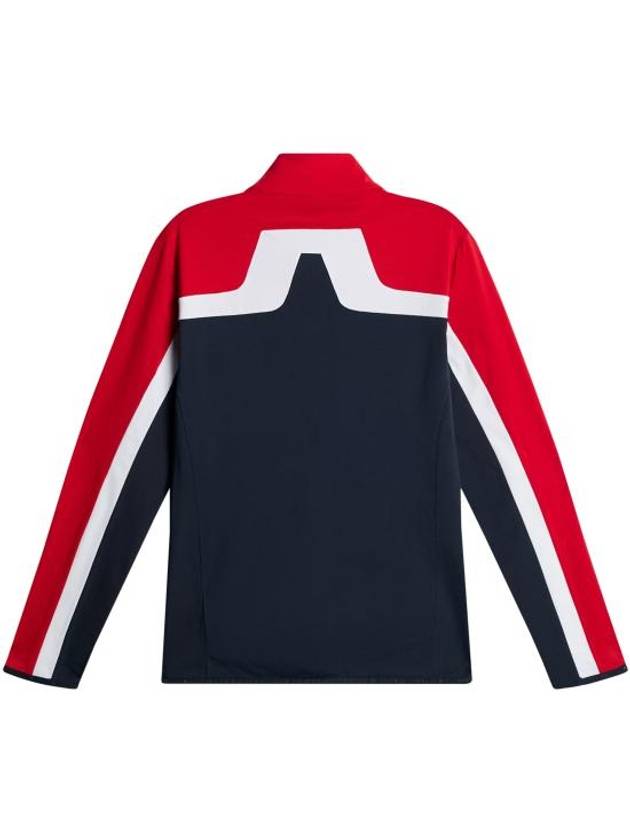 Jarvis Mid Layer Zip Up Jacket Red - J.LINDEBERG - BALAAN 3