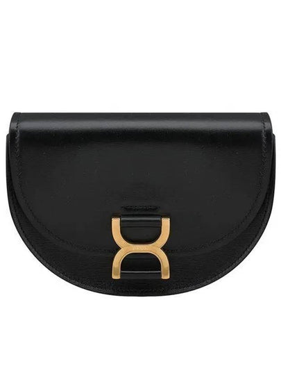 Marcie Leather Mini Cross Bag Black - CHLOE - BALAAN 2