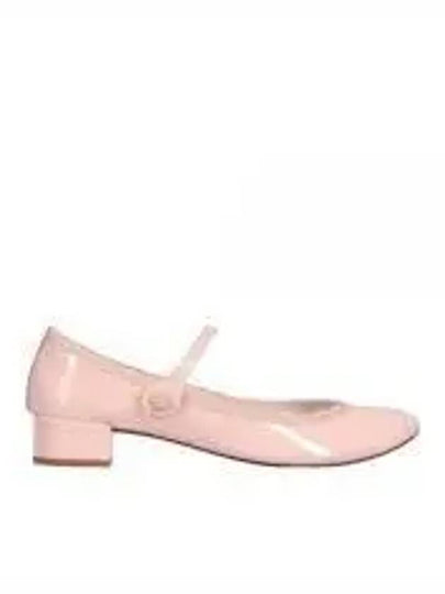 Women's Rose Mary Jane Middle Pumps Iconic Pink - REPETTO - BALAAN 2