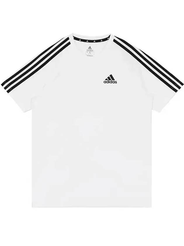 Sereno 23 Short Sleeve T-Shirt White - ADIDAS - BALAAN 1