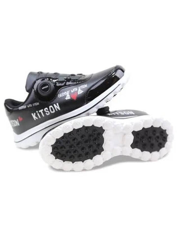 KITSON Shannon golf shoes hybrid black - KITON - BALAAN 1