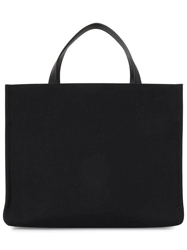 Logo Print Tote Bag Black - SALVATORE FERRAGAMO - BALAAN 4