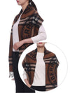 cashmere print scarf - BURBERRY - BALAAN 3