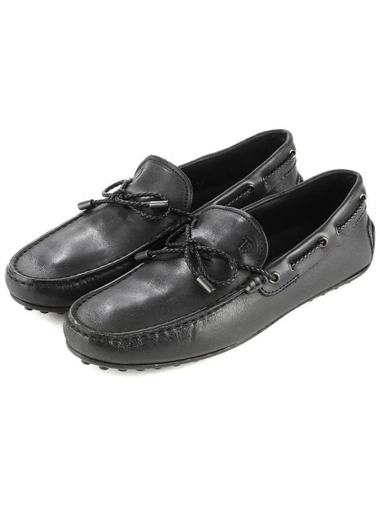 City Gommino Leather Driving Shoes Black - TOD'S - BALAAN 2