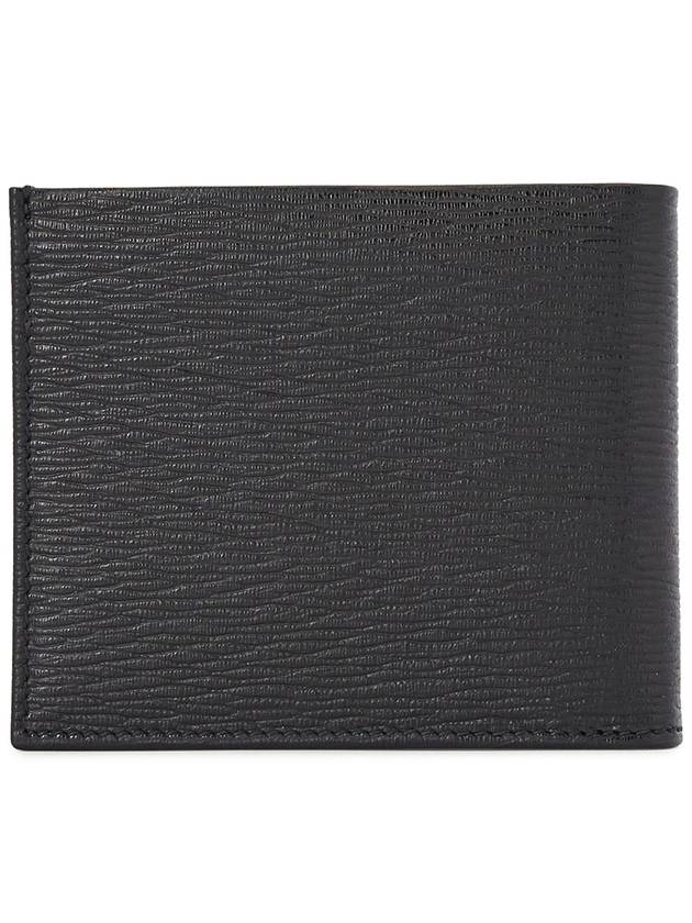 Gancini Half Wallet Black - SALVATORE FERRAGAMO - BALAAN 4