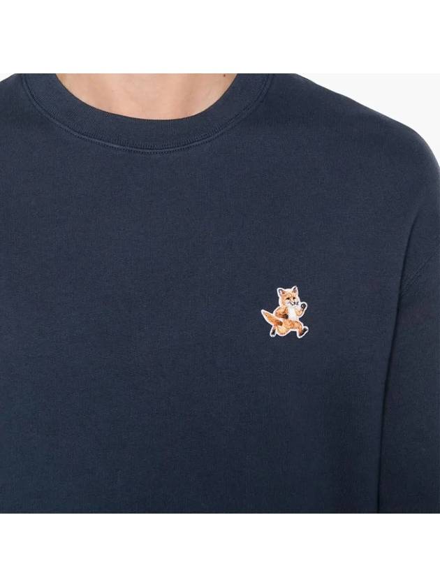 Maison Kitsune Speedy Fox Patch Men s Brushed Sweatshirt MM00313 P476 - POLO RALPH LAUREN - BALAAN 5