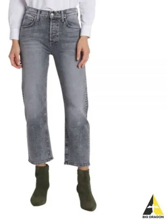 Women s Ditcher Crop Comfort Denim Pants Gray 1448515 - MOTHER - BALAAN 1