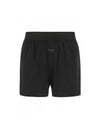 Logo Band Cotton Shorts Black - FEAR OF GOD - BALAAN 1