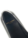 Penny Monogram Patent Leather Loafers Black - SAINT LAURENT - 8