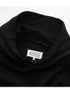 Riverse Embroidered Logo Hoodie Black - MAISON MARGIELA - BALAAN 4