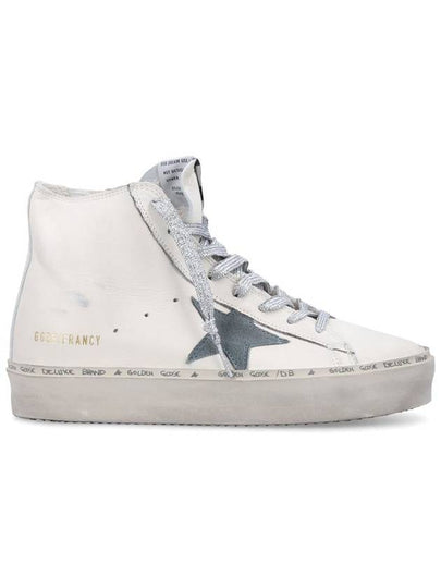 Women s Francie Leather High Top Sneakers White - GOLDEN GOOSE - BALAAN 2