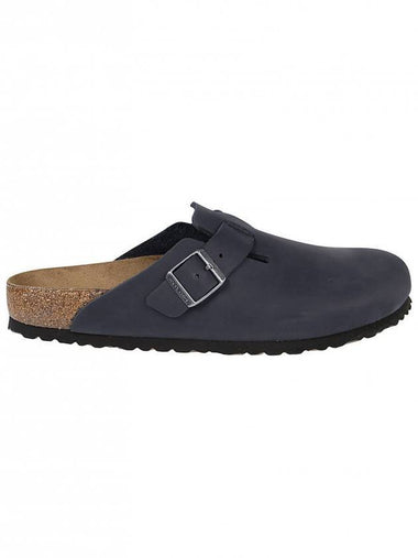 Leather Boston Sandals Black - BIRKENSTOCK - BALAAN 1