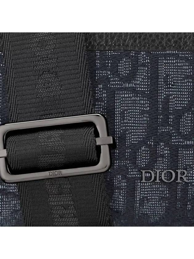 Rider 2.0 Zipper Messenger Bag Black - DIOR - BALAAN 7