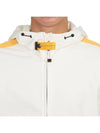 Aldrin Zip-Up Hoodie White - PARAJUMPERS - BALAAN 9