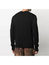 de Coeur Embroidery Crewneck Knit Top Black - AMI - BALAAN 6