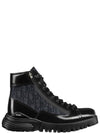 Combat Oblique Ankle Boots Black - DIOR - BALAAN 2