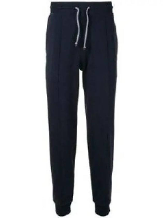 Men's Zipper Pocket Track Pants Navy - BRUNELLO CUCINELLI - BALAAN 2