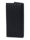 Intrecciato Continental Long Wallet Black - BOTTEGA VENETA - BALAAN 4