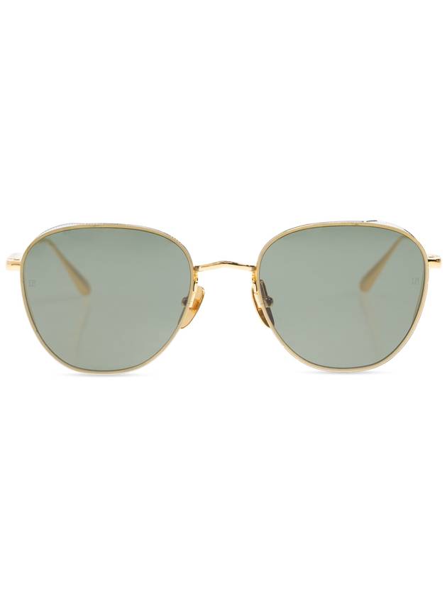 Linda Farrow Sunglasses, Women's, Gold - LINDA FARROW - BALAAN 1