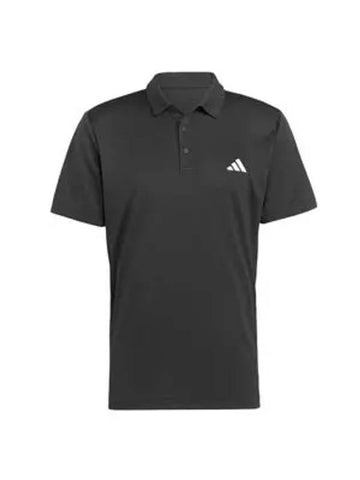 Tennis FAB Polo Shirt Black - ADIDAS - BALAAN 1