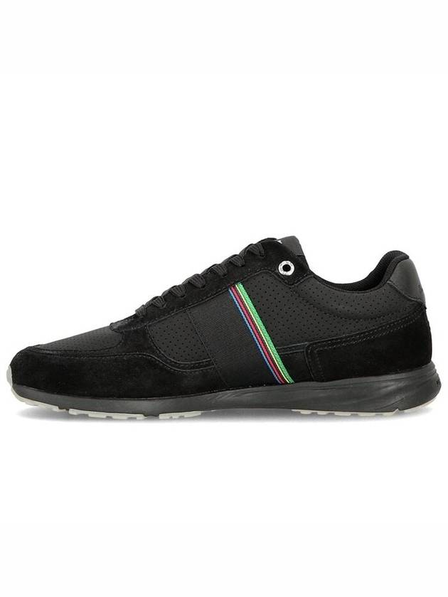 Huey Striped Low-Top Sneakers Black - PAUL SMITH - BALAAN 2