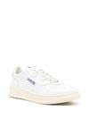 Medalist Light Blue Tab Low Top Sneakers White - AUTRY - BALAAN 3