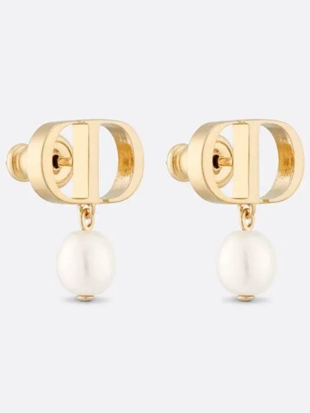 Women's Petit CD Earrings Gold - DIOR - BALAAN 4