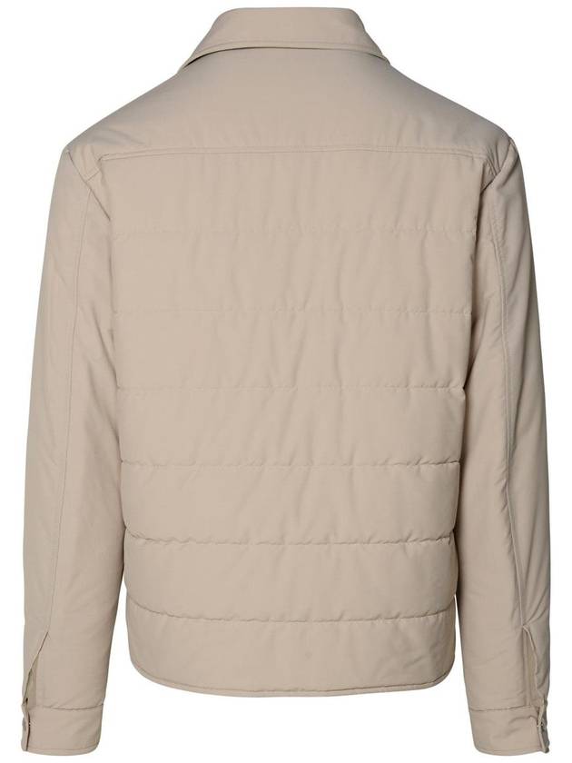 Eleventy Beige Wool Blend Jacket - ELEVENTY MILANO - BALAAN 3