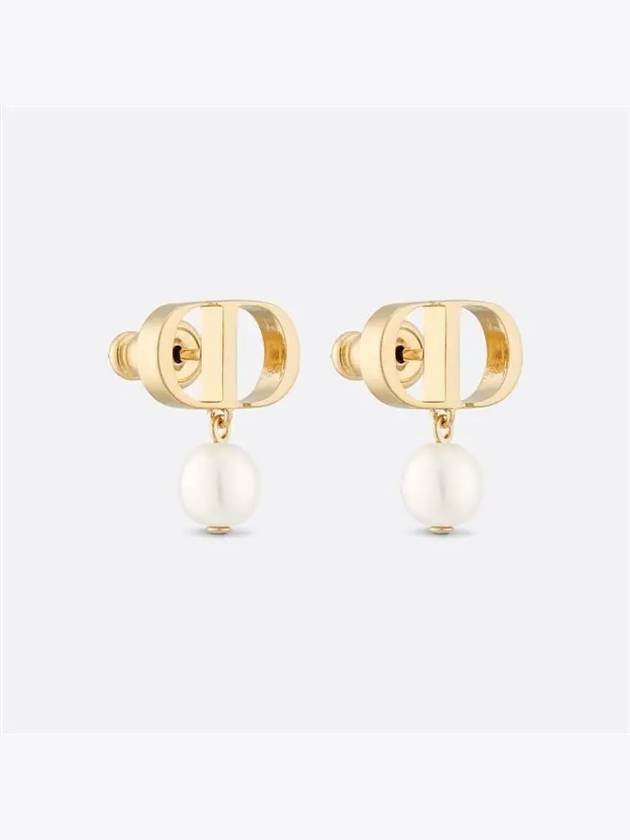 Women's Petit CD Earrings Gold - DIOR - BALAAN 3