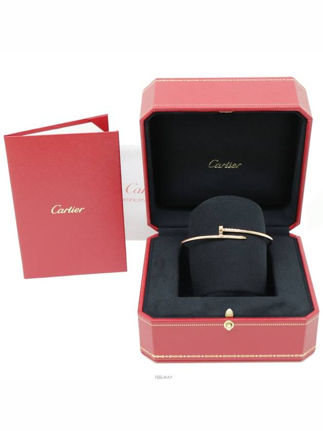 Brand new 6 24 Hyundai purchase Just uncloux SM yellow gold No 18 unisex bracelet - CARTIER - BALAAN 1