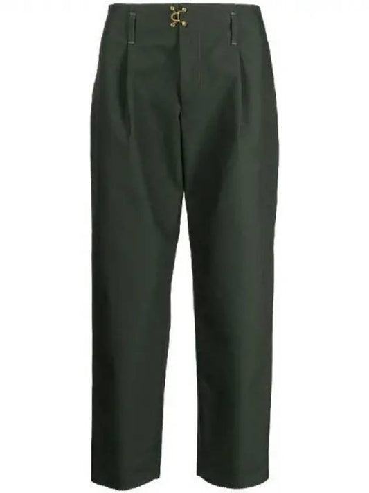 Hook detail color turn-up cotton pants 270508 - KOLOR - BALAAN 1
