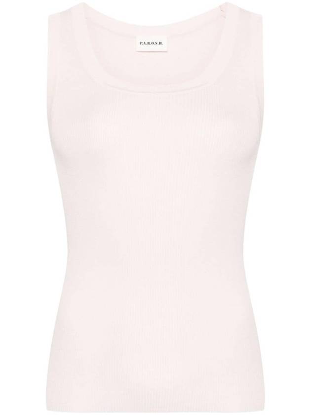 ribbed-knit tank top - P.A.R.O.S.H. - BALAAN 1