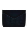 4G Logo Print Rubber Card Wallet Black - GIVENCHY - BALAAN 3