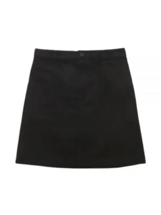Women's Lea L?a Short H-Line Skirt Black - A.P.C. - BALAAN 2