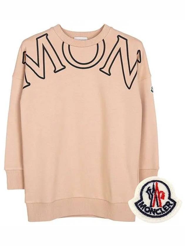 KIDS Pink Logo Piece 8I00009 899PS 514 12A 1210134 - MONCLER - BALAAN 1