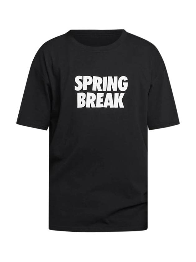 Spring Break Print Short Sleeve T-Shirt Black - NIKE - BALAAN 2