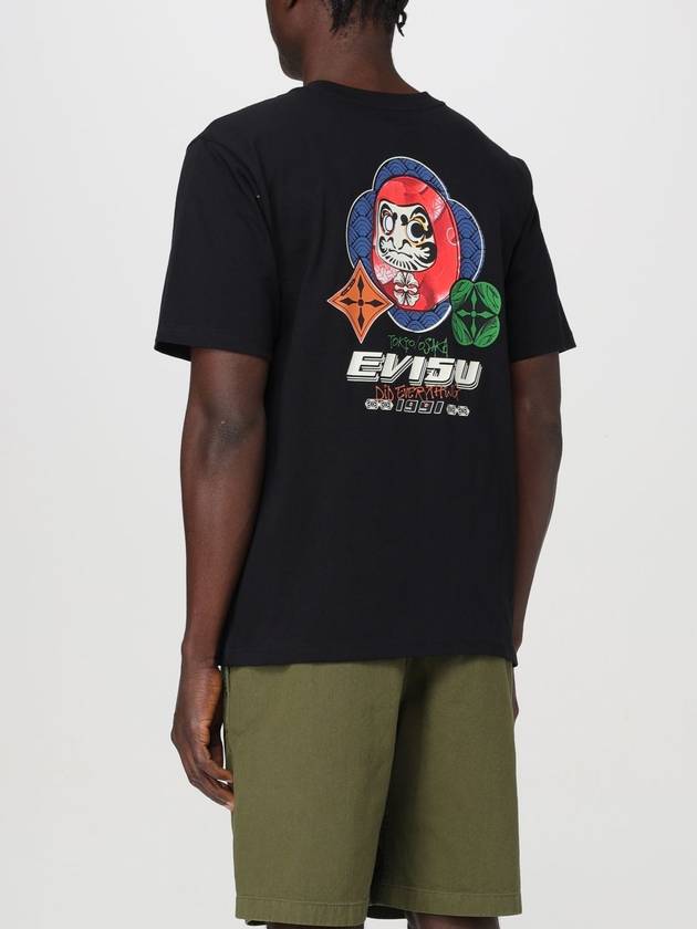 T-shirt Evisu in cotone con stampa - EVISU - BALAAN 2