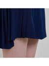 Golf Wear Uncut Chiffon Pleated Skirt Navy - J JANE - BALAAN 6