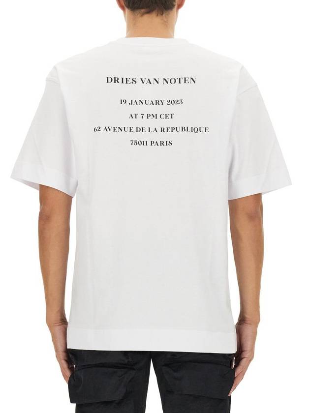 Dries Van Noten Logo Print T-Shirt - DRIES VAN NOTEN - BALAAN 3