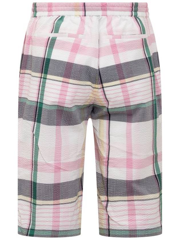 Madras check seersucker shorts MW0MW27408 TG6 - TOMMY HILFIGER - BALAAN 3