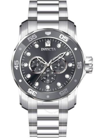 Invicta Pro Diver Scuba Quartz Charcoal Dial Men's Watch 45723 - INVICTA - BALAAN 1