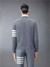 4 Bar Armband Milano Stitch Knit Top Mid Grey - THOM BROWNE - BALAAN 3