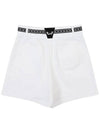 Golf Wear One-Point Stretch Shorts WHITE - WHITEBALL - BALAAN 5