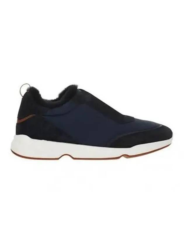 Loro Piana Men s Modular Work Sneakers Navy FAL9358 - LORO PIANA - BALAAN 1