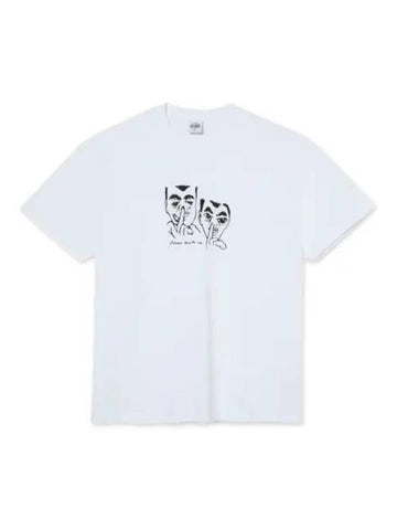 POLAR Booger Short Sleeve T Shirt White - POLAR SKATE CO. - BALAAN 1