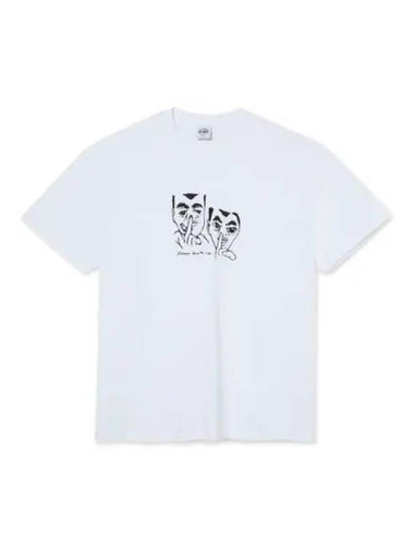 POLAR Booger Short Sleeve T Shirt White - POLAR SKATE CO. - BALAAN 1