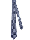 Dolphin Print Silk Tie Navy - SALVATORE FERRAGAMO - BALAAN 3