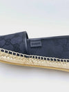 GG Canvas Espadrille Black - GUCCI - BALAAN 7