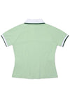 Raglan Sleeve Collar T-Shirt MINT WOMAN M3322PTS15MNT - MALBON GOLF - BALAAN 3